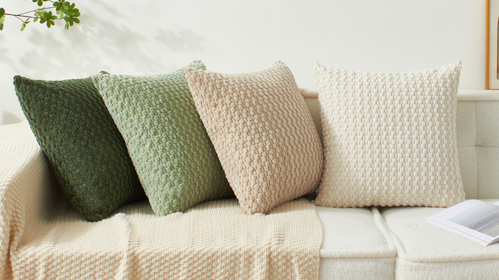 Amazon.com: Kevin Textile Spring Throw Pillow Covers Pack of 4